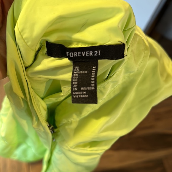 Forever 21 fluorescent spring jacket - Picture 8 of 8